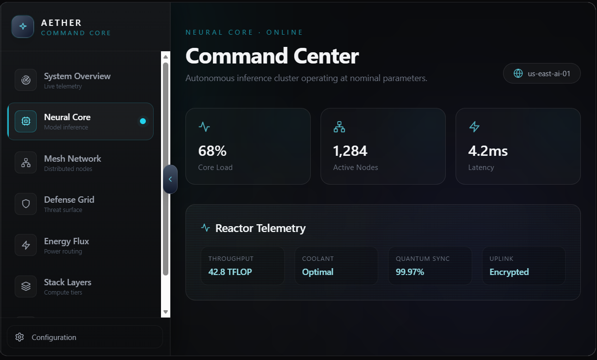 AI Command Sidebar