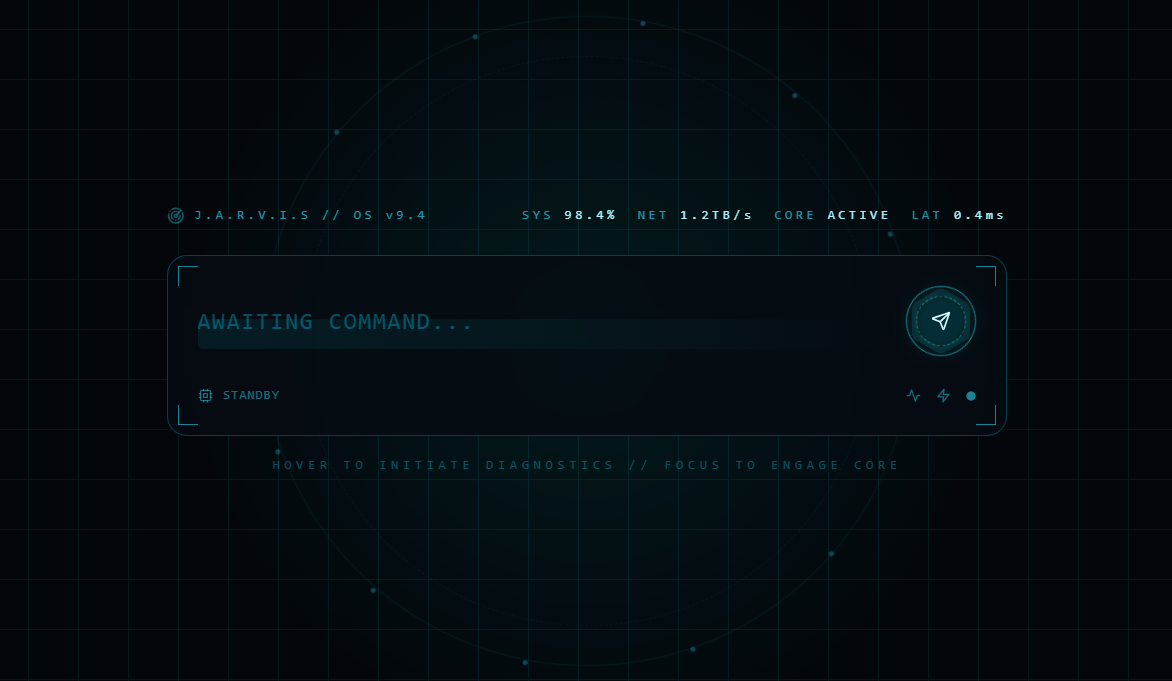 J.A.R.V.I.S. Chat input 2.0