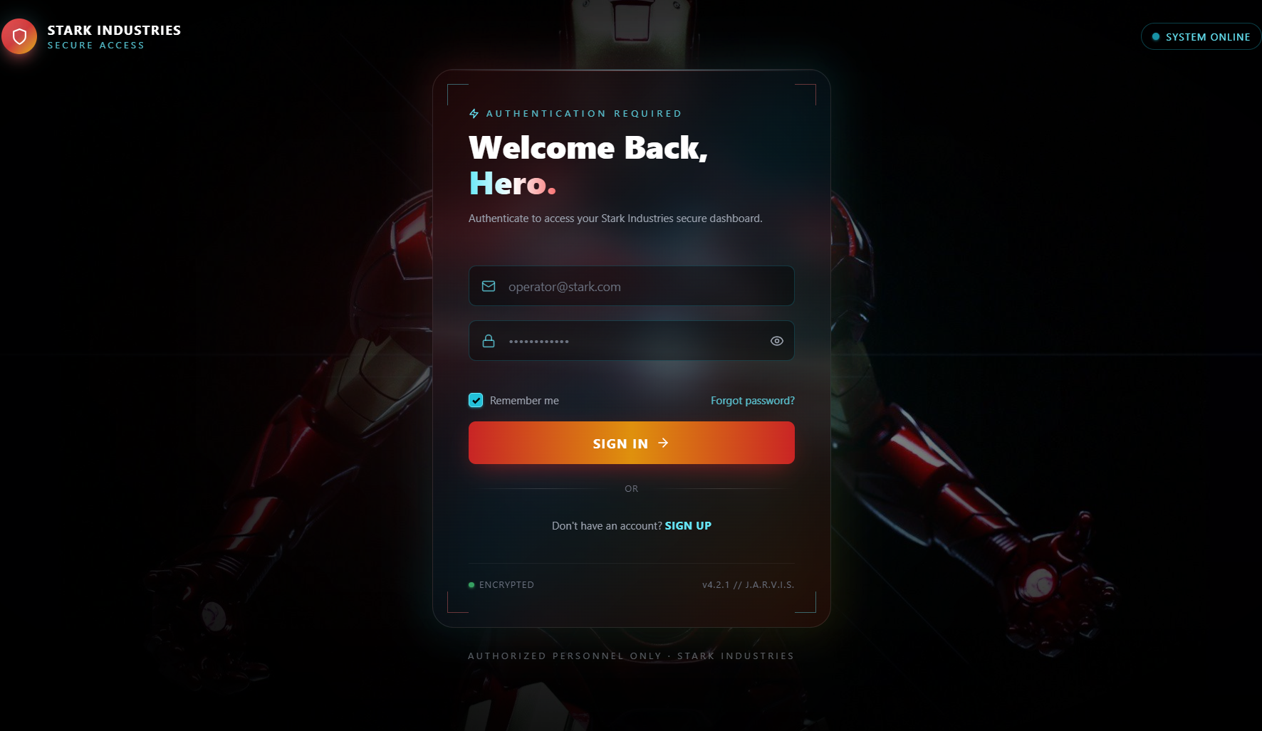 Mark-43 Authentication